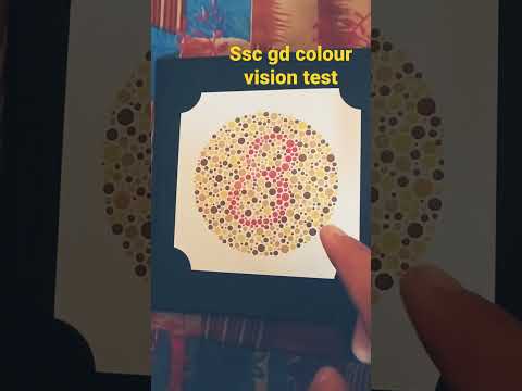 colour vision test . @RojgarwithAnkit @UTKARSHCLASSES13 @sscstudyhub #sscgd #sscgdmedical2022