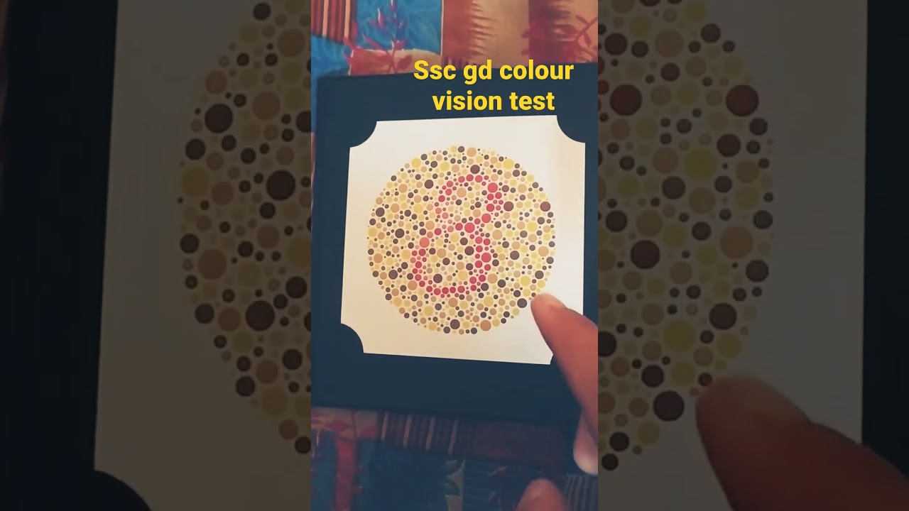 colour vision test . @RojgarwithAnkit @UTKARSHCLASSES13 @sscstudyhub #sscgd #sscgdmedical2022