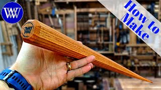 How to Make a Pool Cue With Just Hand Tools