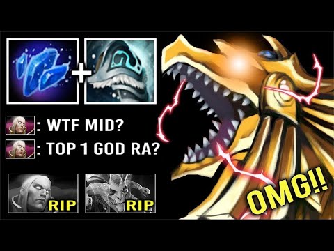 THIS IS HOW TOP 1 RA Phoenix Shard Counter Invoker Mid Crazy Slow Burn Team Wipe Egg Combo Dota 2
