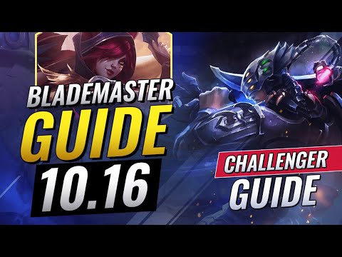BLADEMASTERS GUIDE - PLAY IT LIKE A CHALLENGER! - Teamfight Tactics