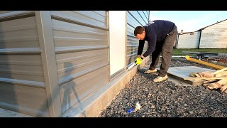 Installing Breakers, Outlets, and Sealing Metal Garage
