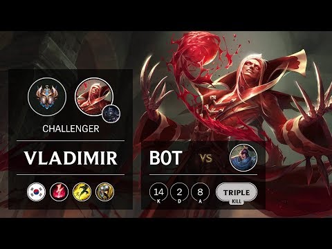 Vladimir Bot vs Yasuo - KR Challenger Patch 9.24