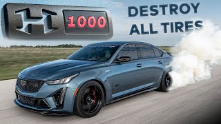 1,000 HP Cadillac | DESTROYER of Tires | H1000 CT5-V Blackwing by Hennessey