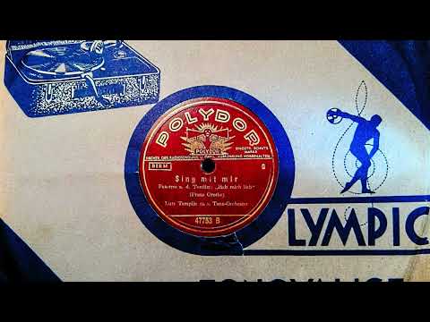 Lutz Templin Orchestra - Sing mit mir, Berlin 1943