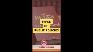 5 Types of Public Policy Explained? #publicpolicy #policy