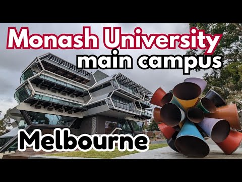 Monash University Campus tour | Main campus at Clayton | Monash Uni Melbourne campus