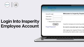 How To Login Into Insperity Employee Account 2024 | Insperity Portal Login