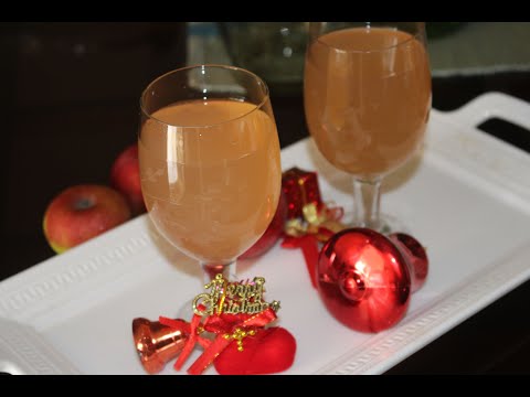Apple Wine / ആപ്പിൾ വൈൻ ഉണ്ടാക്കുന്ന വിധം / Spiced Apple Wine