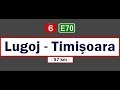 DN 6 E 70 Lugoj Timişoara Dec 23 2018