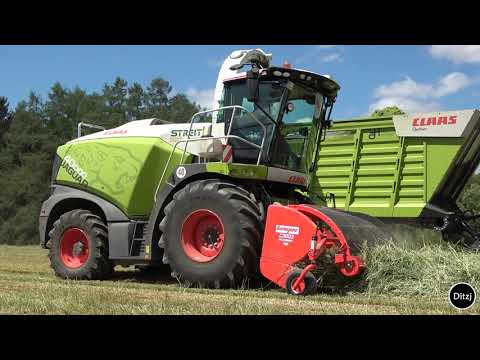 Claas Jaguar 970 mit Kemper C3003 Maximum - Wickroggen Ernte 2020