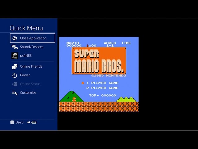 retro games on ps4 store