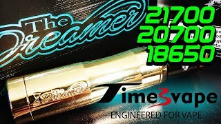 The Dreamer Mechanical Mod by Timesvape &amp; TenaciousTXVapes