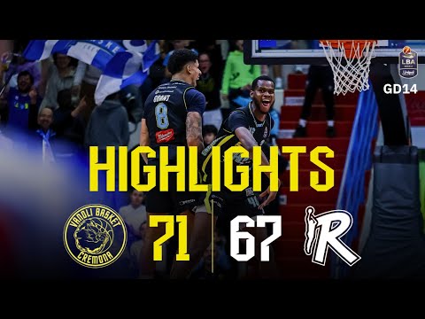 Serie A LBA, Matchday 14 | HIGHLIGHTS | Vanoli Cremona - Reggio Emilia 71-67
