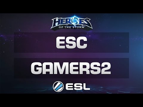 Heroes of the Storm - ESC vs. Gamers2 - ESL Major League - Season 1 EU - Groupstage