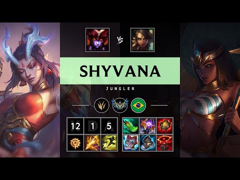 Shyvana Jungle vs Nidalee - BR Challenger Patch 25.17