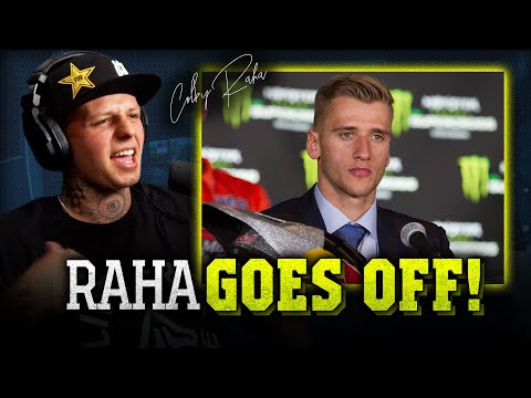"How much do they get paid?!" Colby Raha has a serious opinion about Supercross rider pay... Gyps...