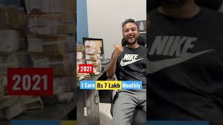 Now I Earn Rs 7 Lakh Monthly from Blogging | Motivation 🔥 | Earn Money Online #shorts