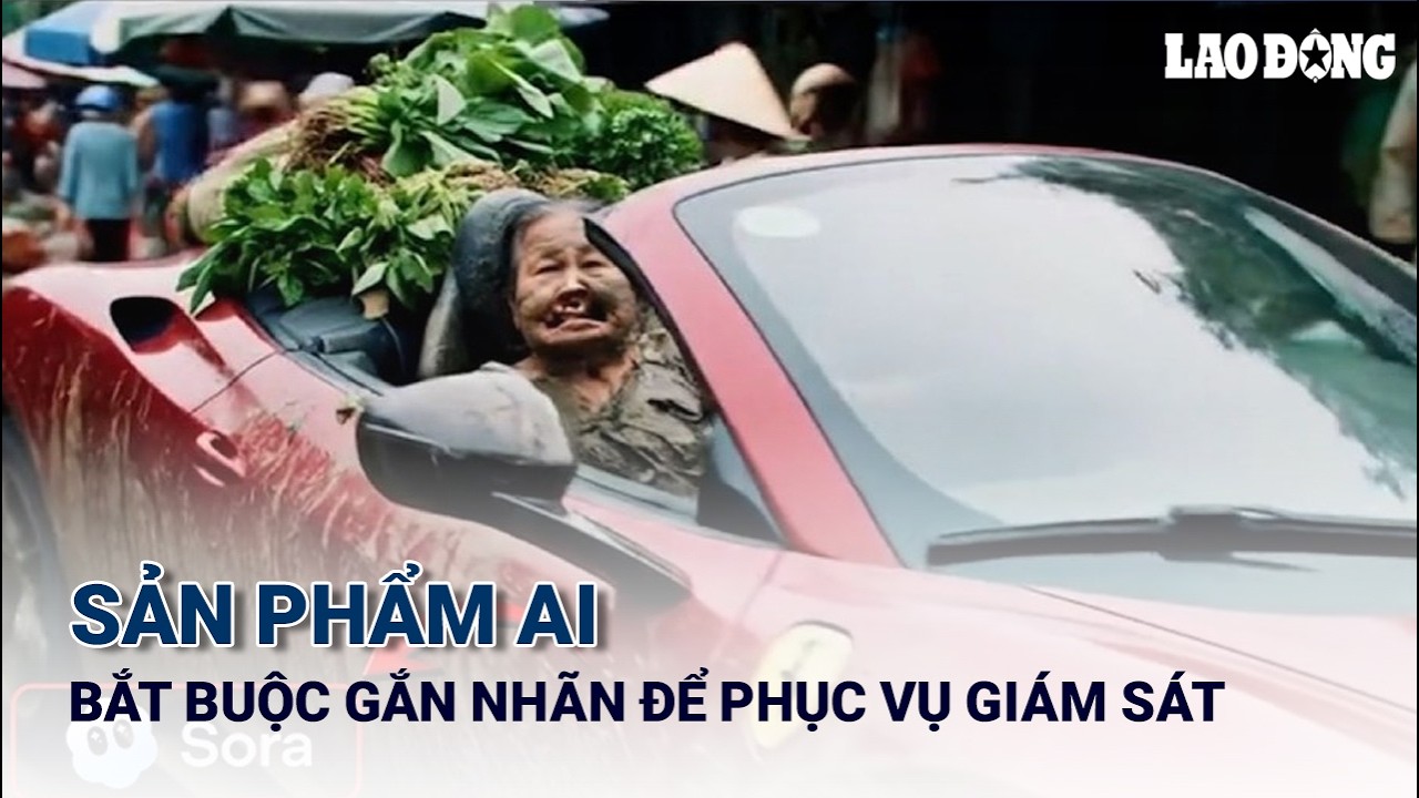 Sản phẩm AI bắt buộc gắn nhãn để phục vụ giám sát