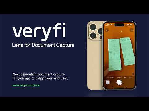 Veryfi Lens for Document Capture