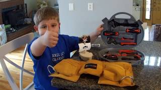 Active Kyds 9 Piece Tool Set and Tool Belt for Kids Review