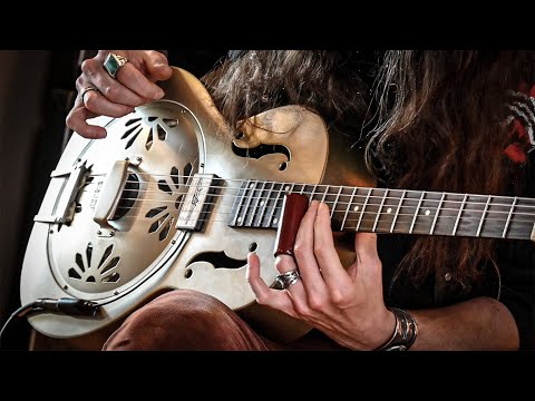 If DEEP PURPLE was DELTA BLUES...  "Smoke on the Water" Slide Guitar Cover