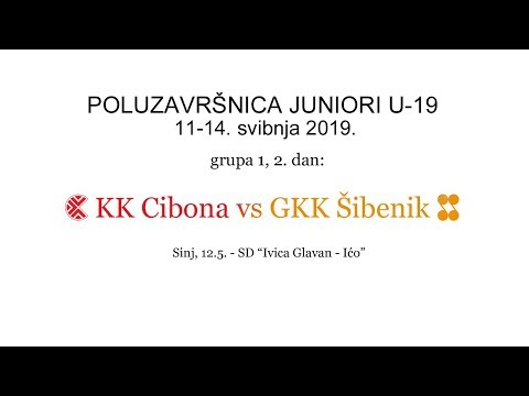KK Cibona vs GKK Šibenik [12.5.2019. u 13:45 h]
