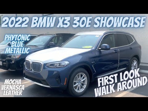 2022 BMW LCI X3 30e First Time Walk Around and Look Through