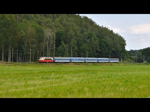 ČD 242.213 na výlukových Krušnohorech na Karlovarsku - 19.7.2024
