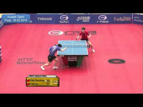 Kuwait Open-2014. Final. FAN Zhendong - YAN An