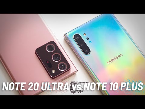 Samsung Galaxy Note 20 Ultra vs Note 10+