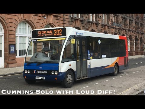 A Very Loud Diff on an Optare Solo (SP04 GZX)
