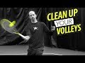 CLEAN UP your Volleys - forehand volley lesson