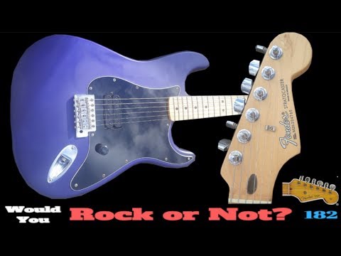 An 80s Inspired  Royal Purple Strat | 2003 Fender Standard Stratocaster Satin Finish | WYRON 182