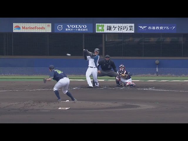 【ファーム】好調のファイターズ・森山の先制タイムリー!! 2018/5/8 F-S(ファーム)