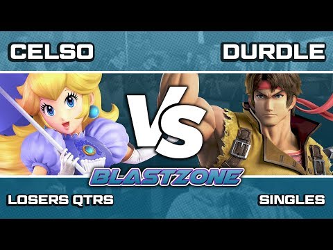PSG Blastzone: Celso (Peach/Ganondorf) vs Durdle (Richter/Roy) - Loses Qtrs