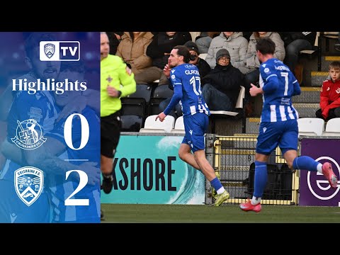 HIGHLIGHTS | Crusaders 0-2 Coleraine | 29th November 2025