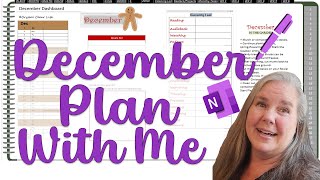 2024 December Plan With Me and Section Merge