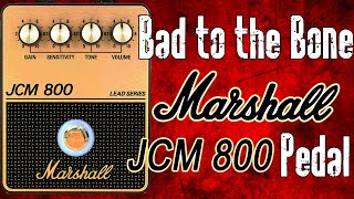 Marshall JCM800 Pedal #guitarpedals #marshall