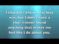 You - Chris Young {w/ lyrics}
