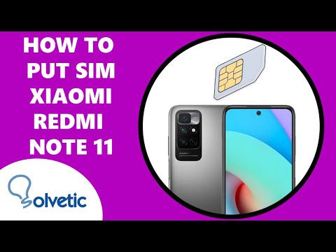 📲   How to put SIM card in Xiaomi Redmi Note 11 Note 11S and Note 11 Pro