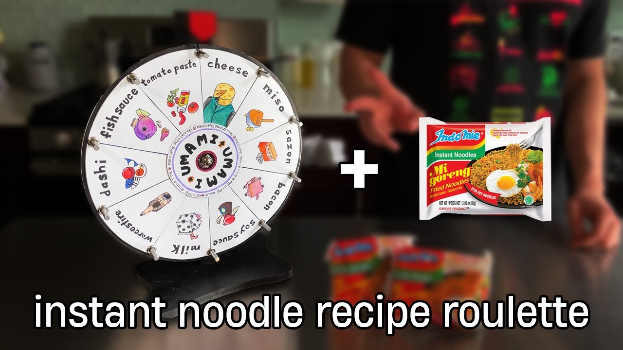 Instant Noodle Random Recipe Generator | Recipe Roulette
