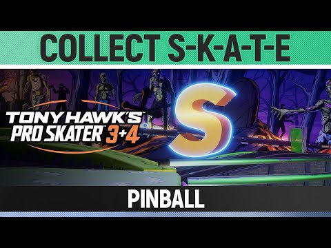Tony Hawk's Pro Skater 3+4 - Pinball - Collect S-K-A-T-E