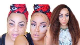 BEFORE & AFTER NEUTRAL GLAM WET N' WILD FIRST IMPRESSION MAKEUP LOOK