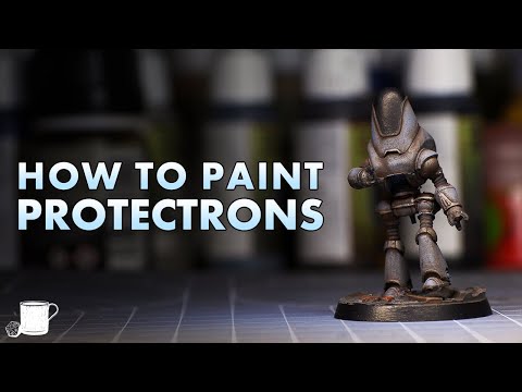 How to Paint Protectrons From Fallout Wasteland Warfare