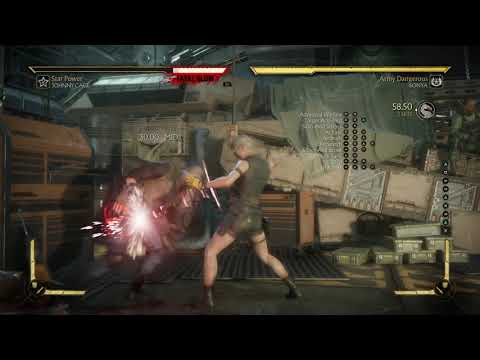 Mortal Kombat 11- Sonya Blade Combo guide