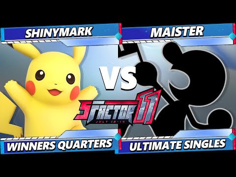 S Factor 11 - ShinyMark (Pikachu) Vs. Maister (Game & Watch) Smash Ultimate - SSBU
