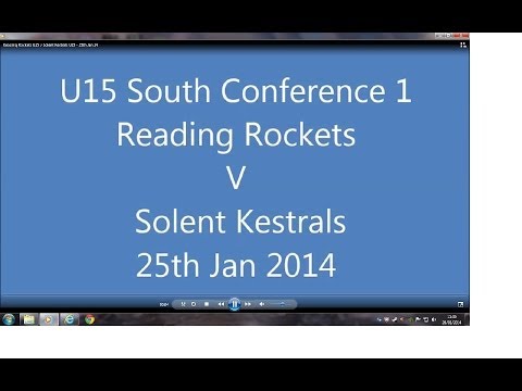 Reading Rockets U15 v Solent Kestrals U15   25th Jan 14