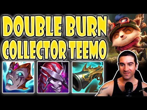 Double Burn Collector Teemo is WILD! TILT team hard ints [Teemo vs Renekton] S11 Commentary