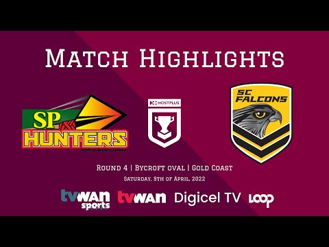 SP PNG Hunters v Sunshine Coast Falcons | Match Highlights | Round 4 | Hostplus Cup 2022